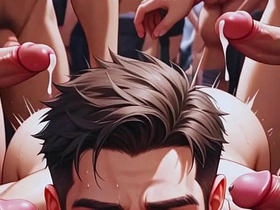 动漫hentai白嫩伪娘群交肌肉男免费视频 asian gay sex x videos