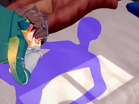 《为美好的世界献上祝福》男同版 - 和真激烈性爱[手交、口交、被操第一视角] - 日本动漫游戏色情同性 asian matured gay sex videos