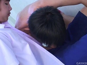 亚洲小受Gab和Game无套激战 asian boys new gay sex videos
